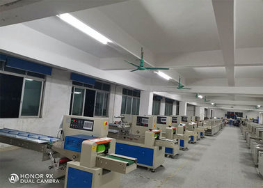 Catalog Brochure Flow Packing Machine , Book Magazine Horizontal Wrapping Machine