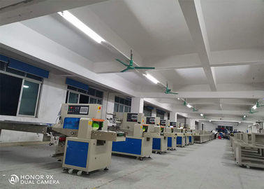 Pies Snack Biscuit Wrapping Machine Self Failure Diagnosis CNC Adjustment