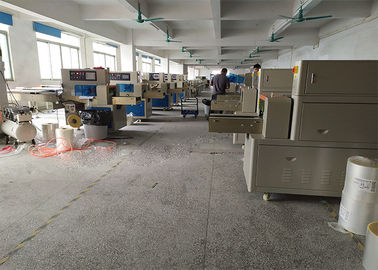 Disinfecting Wipes Flow Packing Machine Steady Control With Individual Simple Package