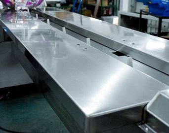 PLC 2.4KW 250mm Film Flow Packing Machine For Haw Jelly