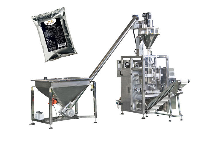 Cocoa Powder Packaging Machine , Fully Automatic Flow Wrapping Machine